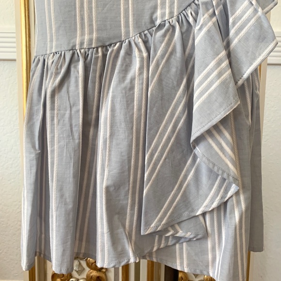 Pre-owned A.n.d Eawy  Ruffle skirt Blue M - Picture 2 of 8